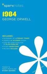 1984 SparkNotes Literature Guide cena un informācija | Pašpalīdzības grāmatas | 220.lv