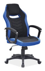 Spēļu krēsls Signal Meble Camaro, melns/zils cena un informācija | Biroja krēsli | 220.lv