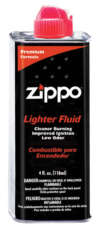ZIPPO Premium Lighter Fluid 125ml šķiltavu degviela цена и информация | Šķiltavas un aksesuāri | 220.lv
