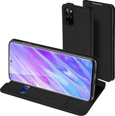 DUX DUCIS Skin Pro Bookcase type case for Samsung Galaxy S20 Plus black cena un informācija | Telefonu vāciņi, maciņi | 220.lv