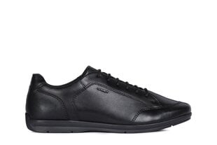 Geox мужские черные туфли ADRIEN цена и информация | Мужские ботинки | 220.lv