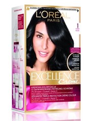 L'Oréal Paris Excellence CRÈME ilgnoturīga matu krāsa, 100 cena un informācija | Matu krāsas | 220.lv