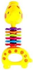 Rotaļlieta mazulim-krāsaina graboša žirafe cena un informācija | Rotaļlietas zīdaiņiem | 220.lv