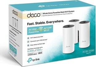 TP-LINK Deco P9(3-pack) cena un informācija | TP-Link Datortehnika | 220.lv