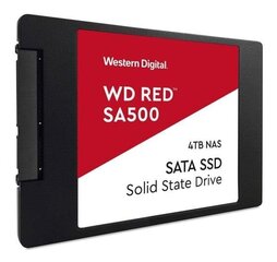 SSD WD RED 4TB 2.5" SATA WDS400T1R0A cena un informācija | Iekšējie cietie diski (HDD, SSD, Hybrid) | 220.lv