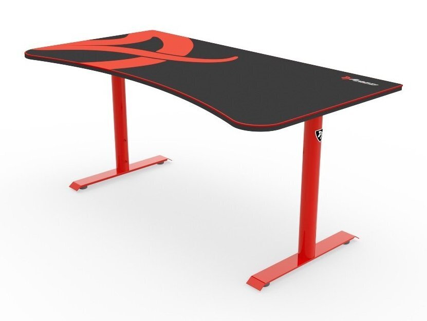 Spēļu galds Arozzi Arena-Red, melns/sarkans cena un informācija | Datorgaldi, rakstāmgaldi, biroja galdi | 220.lv
