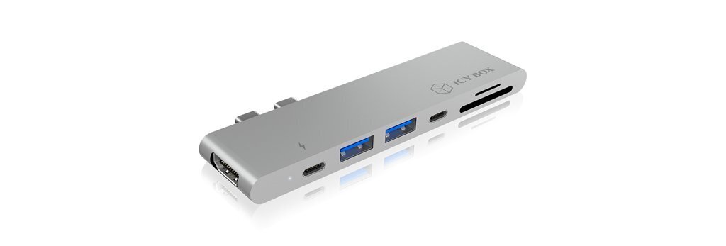 Raidsonic ICY BOX IB-DK4037-2C Dual USB cena un informācija | Adapteri un USB centrmezgli | 220.lv