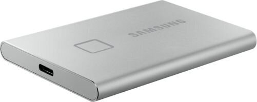 SAMSUNG T7 Touch 500GB USB 3.2 Write speed 1000 MBytes/sec Read speed 1050 MBytes/sec MU-PC500S/WW cena un informācija | Ārējie cietie diski | 220.lv