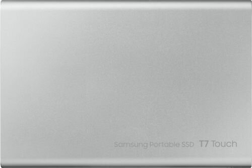SAMSUNG T7 Touch 500GB USB 3.2 Write speed 1000 MBytes/sec Read speed 1050 MBytes/sec MU-PC500S/WW cena un informācija | Ārējie cietie diski | 220.lv