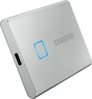 SAMSUNG T7 Touch 500GB USB 3.2 Write speed 1000 MBytes/sec Read speed 1050 MBytes/sec MU-PC500S/WW цена и информация | Ārējie cietie diski | 220.lv