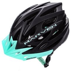 Шлем велосипедиста Meteor Marven, черный/синий цена и информация | Шлемы | 220.lv