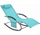 Āra šūpuļkrēsls SoBuy OGS28-HB, zils