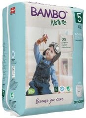 Подгузники-трусики BAMBO NATURE 5 (12-18 кг), 19 шт. цена и информация | Подгузники | 220.lv