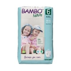 Подгузники-трусики Bambo Nature, размер 6, 18+ кг, 18 шт/упак. цена и информация | Bambo Товары для детей и младенцев | 220.lv