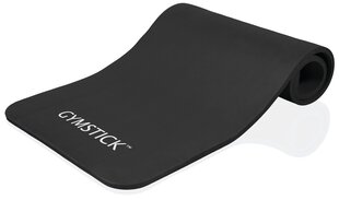 Коврик для упражнений Gymstick Comfort 150x60x1 см, черный цена и информация | Коврики для йоги, фитнеса | 220.lv