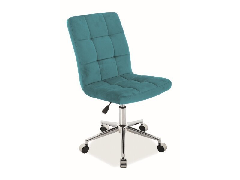 Biroja krēsls Signal Meble Q-020 Velvet, zils cena un informācija | Biroja krēsli | 220.lv