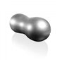 Vingrošanas bumba 84x36 cm, ovāls, sudrabs cena un informācija | Vingrošanas bumbas | 220.lv