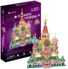 3D puzle ar LED apgaismojumu Šv. Bazilika katedrāle, 224 d. cena un informācija | Puzles, 3D puzles | 220.lv