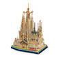 3D puzle CubicFun National Geographic Barselonas Šv. Ģimenes baznīca, 184. цена и информация | Puzles, 3D puzles | 220.lv
