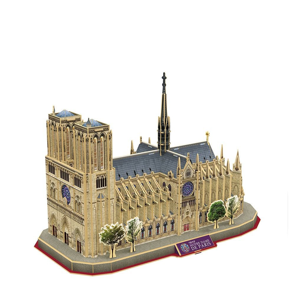 3D puzle CubicFun National Geographic Parīzes Dievmātes katedrāle, 128 d. цена и информация | Puzles, 3D puzles | 220.lv