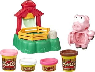 Plastilīna komplekts Sivēni kūtī Hasbro Play-Doh cena un informācija | Rotaļlietas meitenēm | 220.lv