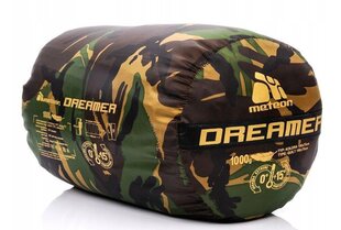 Спальный мешок Meteor Dreamer L, 75x190 см, зеленый цена и информация | Спальные мешки | 220.lv