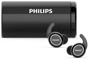 Наушники Philips ActionFit TAST702BK/00, Черные цена и информация | Наушники | 220.lv