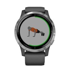 Garmin vívoactive® 4 Shadow Grey/Silver цена и информация | Смарт-часы (smartwatch) | 220.lv