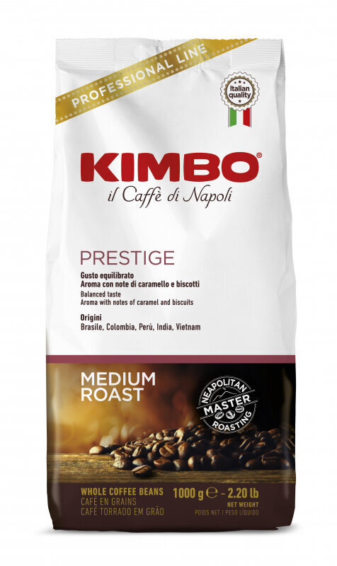 Kimbo Prestige kafijas pupiņas, 1 kg цена и информация | Kafija, kakao | 220.lv