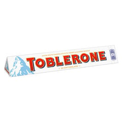 Šokolāde TOBLERONE, balta, 100 g cena un informācija | Saldumi | 220.lv