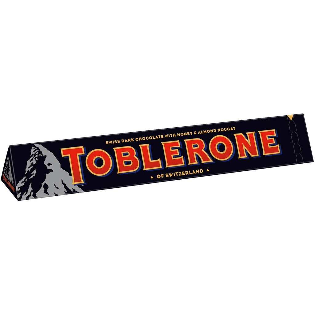 Šokolāde TOBLERONE, tumša, 100 g cena un informācija | Saldumi | 220.lv