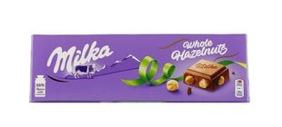 Шоколад MILKA Whole nuts, 250 г цена и информация | Конфетки | 220.lv