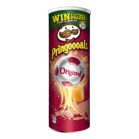 Uzkodas PRINGLES Original SOCKER, 165 g cena un informācija | Uzkodas, čipsi | 220.lv