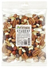Studentu brokastis ARIMEX, Premium, 500 g cena un informācija | Rieksti, sēklas, žāvēti augļi | 220.lv