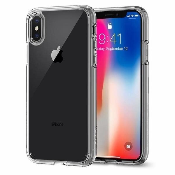 Spigen aizmugurējais apvalks piemērots iPhone XS / X, Caurspīdīgs cena un informācija | Telefonu vāciņi, maciņi | 220.lv