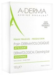 Смягчающее дерматологическое мыло без мыла Aderma 100 г цена и информация | Мыло | 220.lv