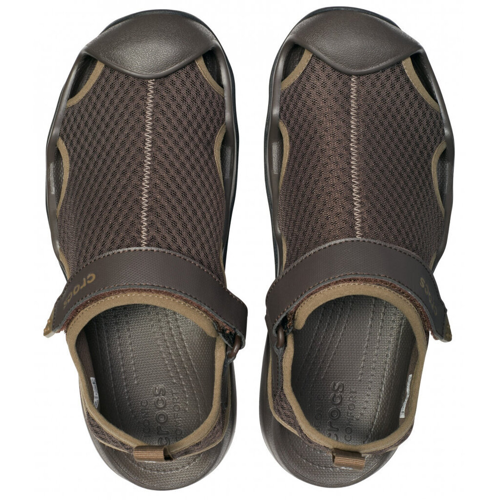 Crocs™ sandales Swiftwater Mesh Deck Sandal Men's cena un informācija | Vīriešu iešļūcenes, čības, sandales | 220.lv