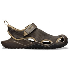 Crocs™ sandales Swiftwater Mesh Deck Sandal Men's цена и информация | Мужские шлепанцы, босоножки | 220.lv