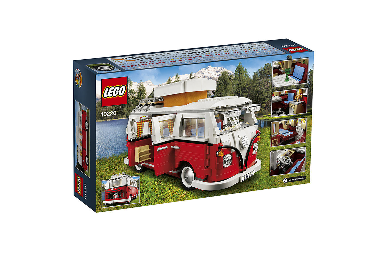 10220 LEGO® Creator Volkswagen T1 Camper Van цена и информация | Konstruktori | 220.lv