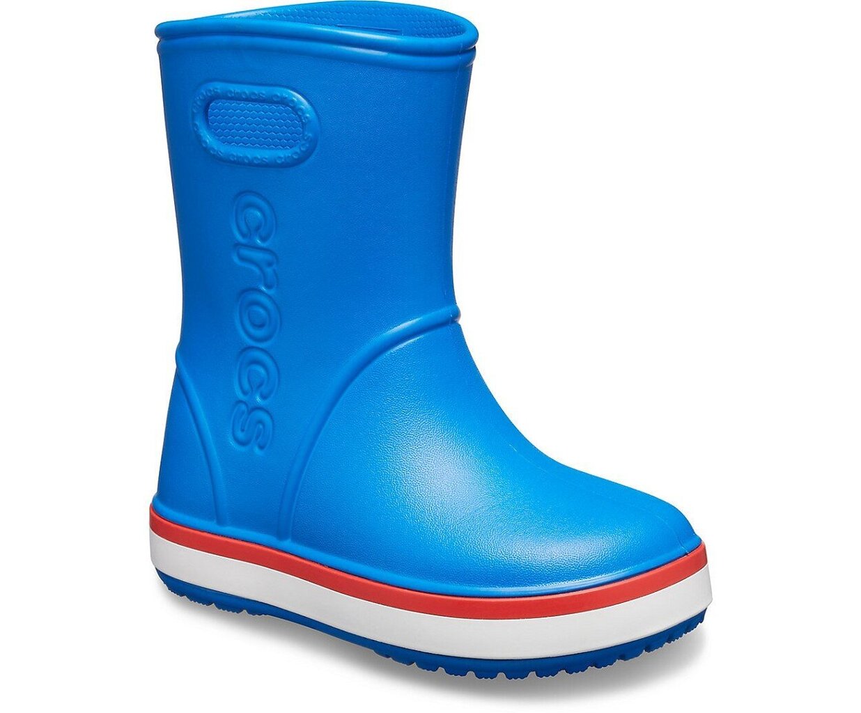 Gumijas zābaki Crocs™ Crocband Rain Boot Kid's цена и информация | Gumijas zābaki bērniem | 220.lv