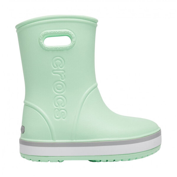 Резиновые сапоги для детей Crocs™ Crocband Rain Boot Kid's цена | 220.lv