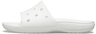 Crocs™ brīvajam laikam Classic Slide 206121, baltā krāsā cena un informācija | Iešļūcenes, čības sievietēm | 220.lv