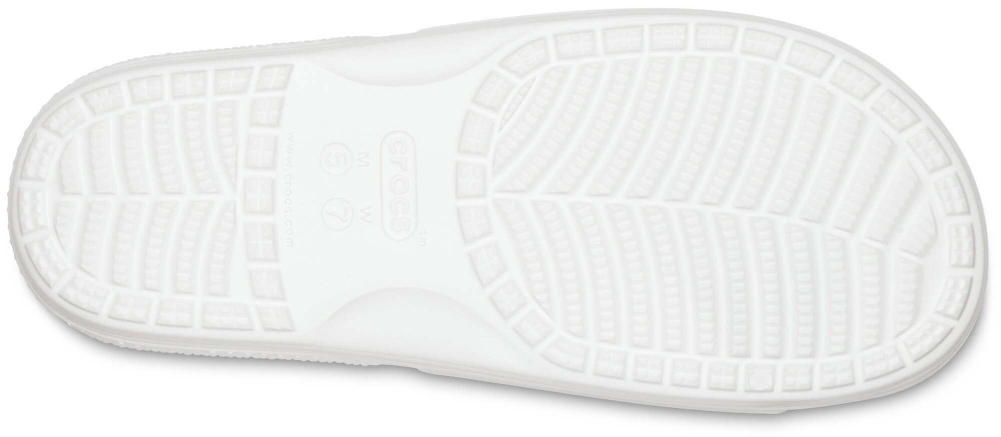 Crocs™ brīvajam laikam Classic Slide 206121, baltā krāsā cena un informācija | Iešļūcenes, čības sievietēm | 220.lv