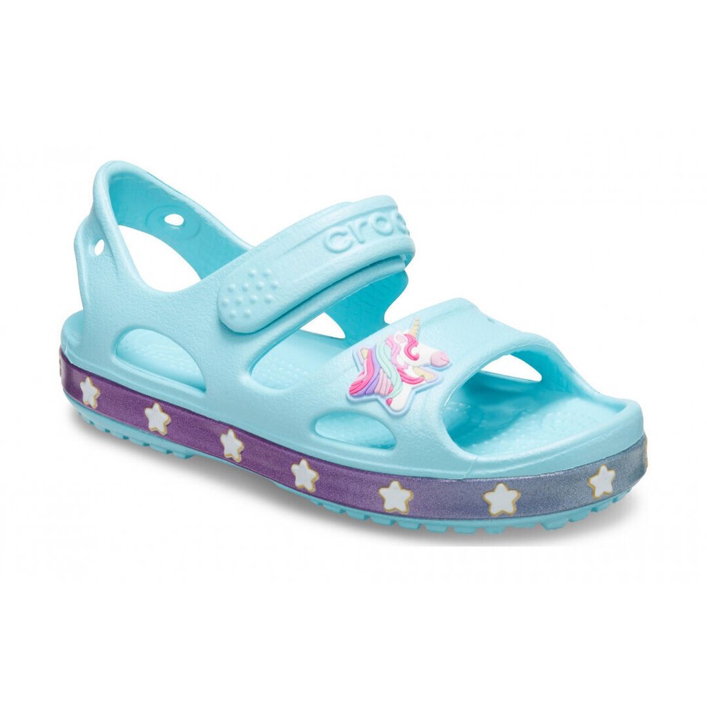 Crocs™ sandales Funlab Unicorn Charm Sandal Kids cena un informācija | Bērnu sandales | 220.lv