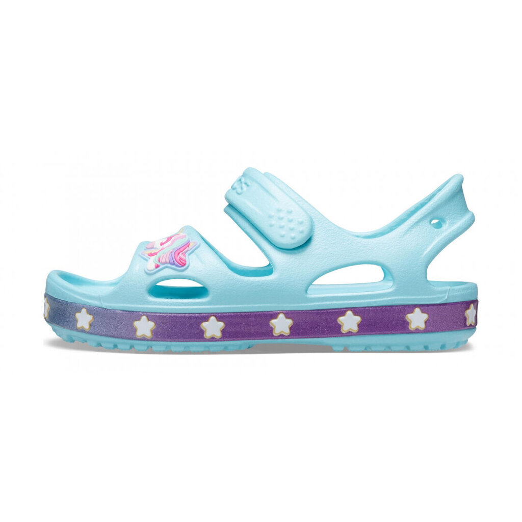 Crocs™ sandales Funlab Unicorn Charm Sandal Kids cena un informācija | Bērnu sandales | 220.lv