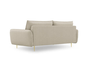 Dīvāns Cosmopolitan Design Vienna 4S, smilškrāsas cena un informācija | Dīvāni | 220.lv