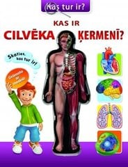 Kas ir cilvēka ķermenī? cena un informācija | Bērnu grāmatas | 220.lv