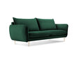 Dīvāns Cosmopolitan Design Florence 2S, zaļš cena un informācija | Dīvāni | 220.lv