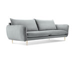 Dīvāns Cosmopolitan Design Florence 3S, gaiši pelēks