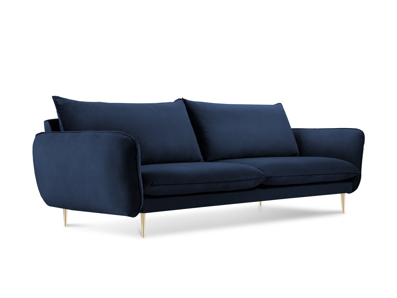 Dīvāns Cosmopolitan Design Florence 4S, zils cena un informācija | Dīvāni | 220.lv